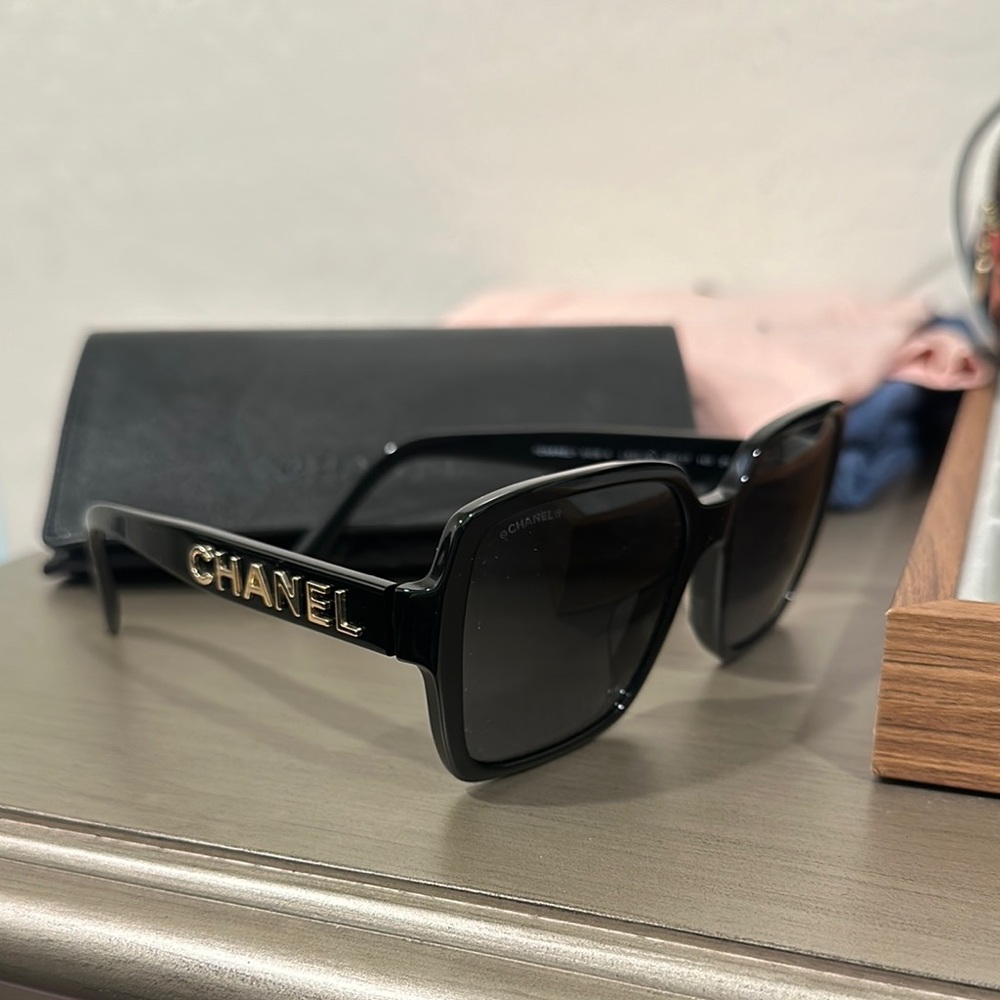 Authentic Chanel Sunglasses - lightly used